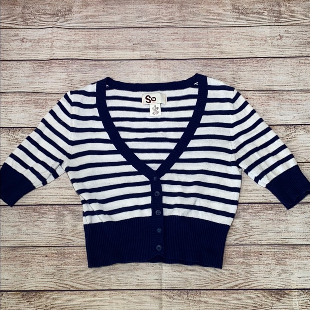 SO Med Crop Top Cardigan - Picture 6 of 8